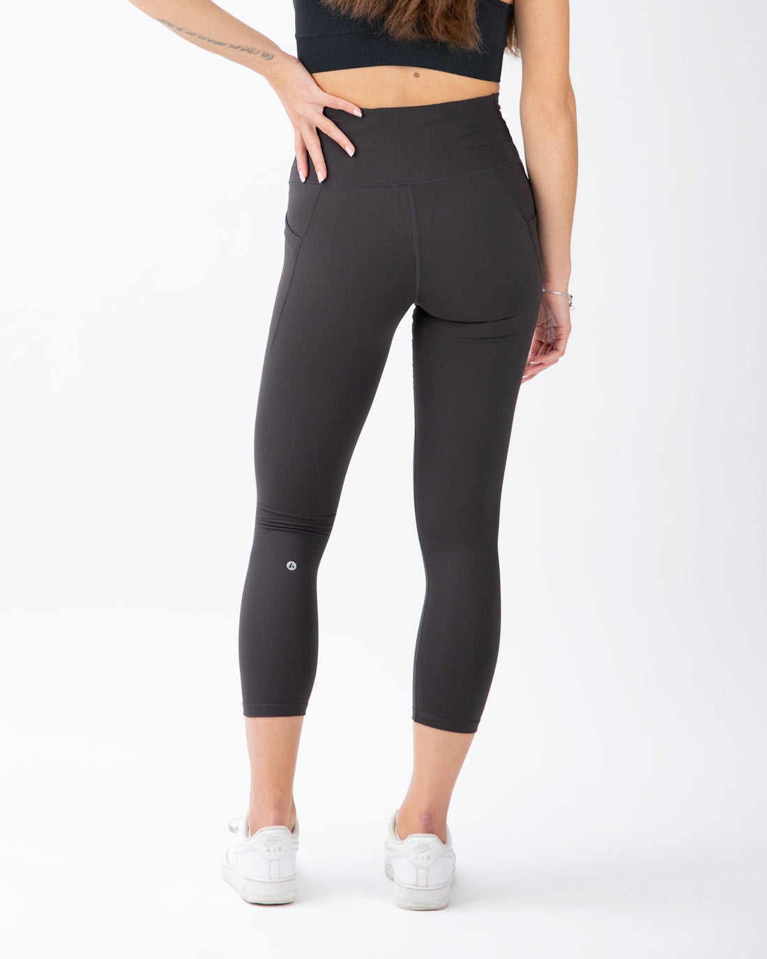 Aero Leggings With Pockets 7/8 Black