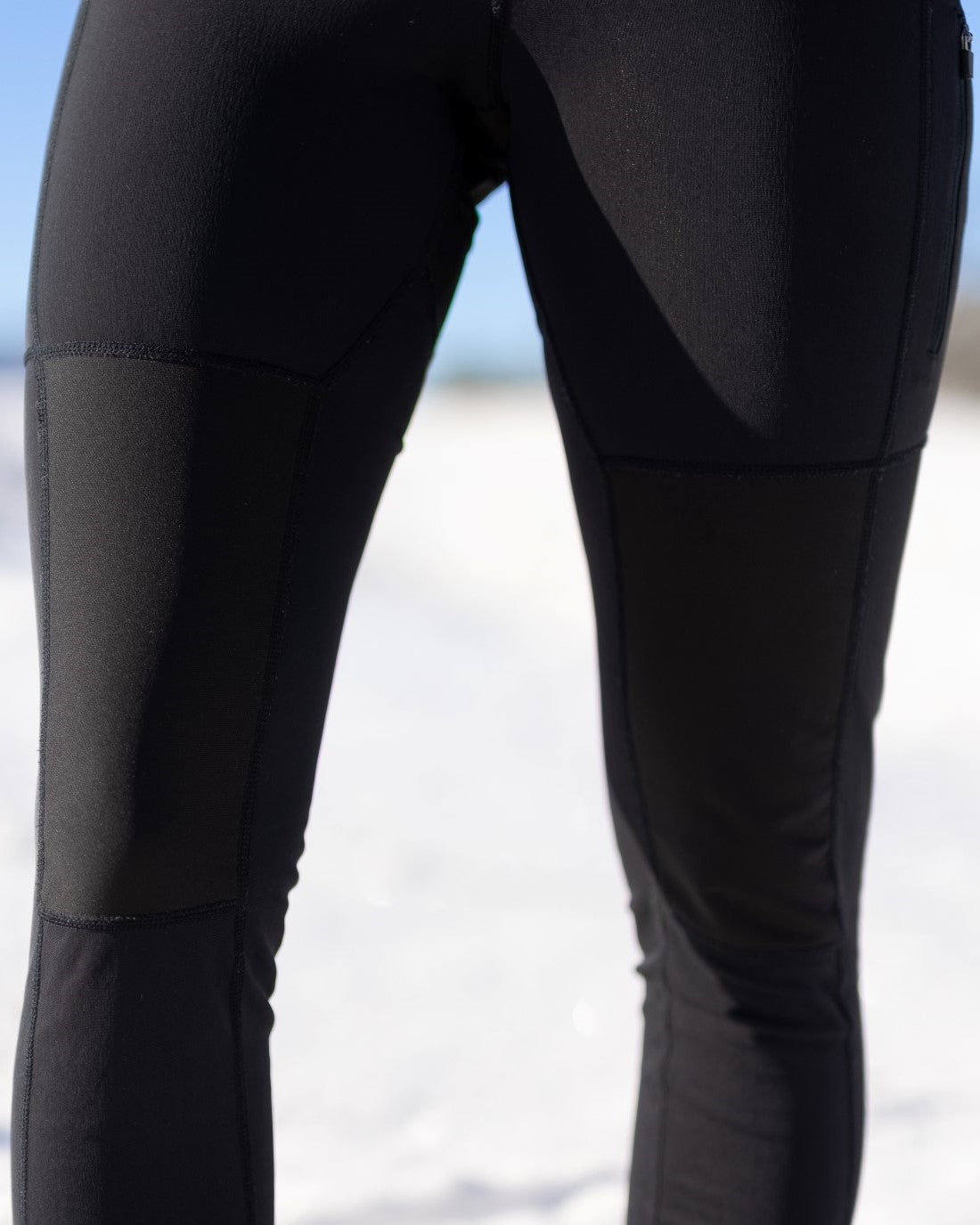 Women Hiking Tights Pro Black