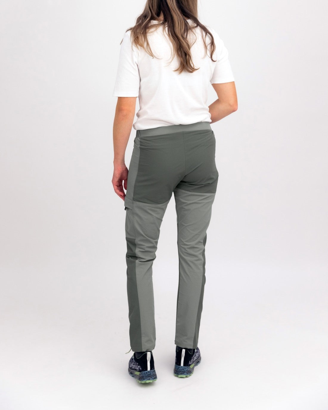 Women Hiking Trousers Trek Olive Green